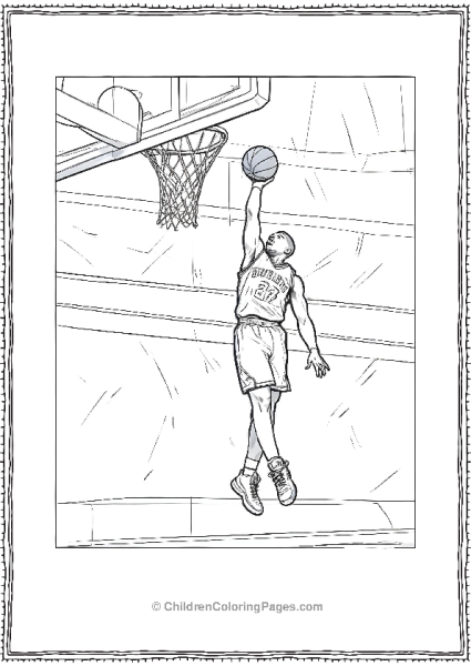 Steph Curry About To Score Free PDF Printable