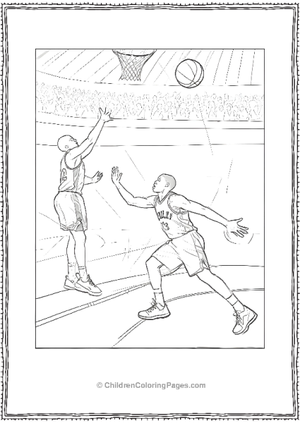 Steph Curry In Action Scaled Free PDF Printable
