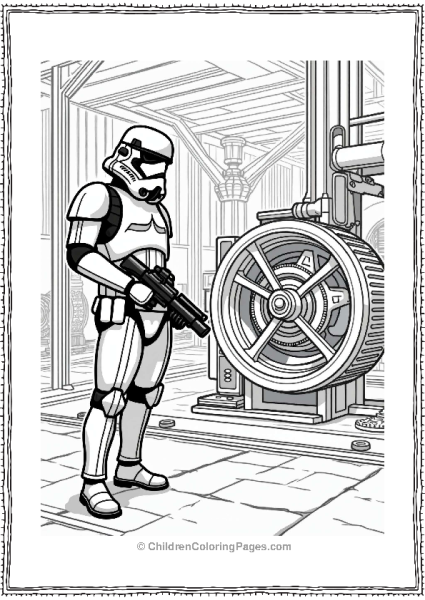 Stormtrooper In The Industrial Revolution Free PDF Printable