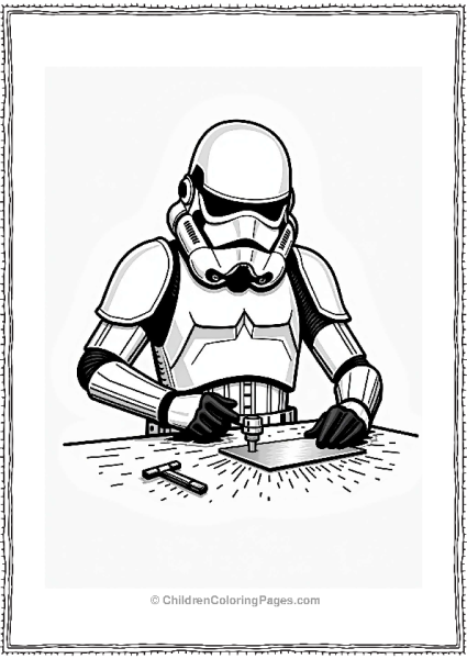 Stormtrooper Using A Laser Cutter Free PDF Printable