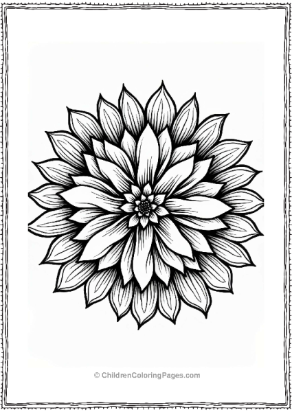 Succulent Mandala Design Free PDF Printable
