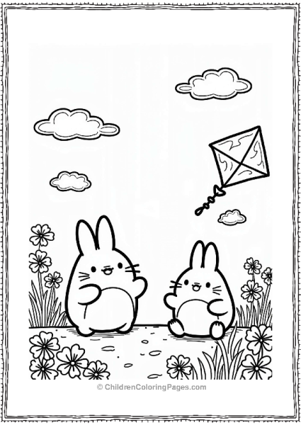 Sumikko Gurashi At A Spring Festival Free PDF Printable