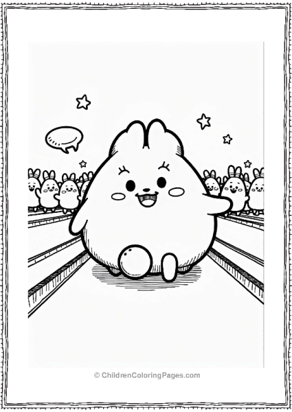 Sumikko Gurashi Bowling Fun Free PDF Printable