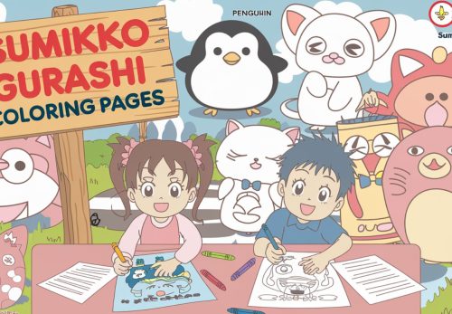 Sumikko Gurashi Coloring Pages – Free PDF Printables 🧸🍵📦🛋️
