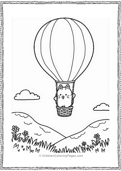 Sumikko Gurashi Floating Balloon Adventure Free PDF Printable