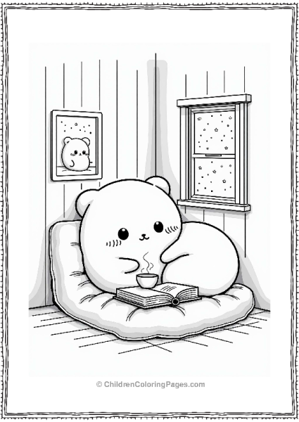 Sumikko Gurashi In A Cozy Corner Free PDF Printable