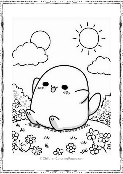 Sumikko Gurashi On A Sunny Day Free PDF Printable