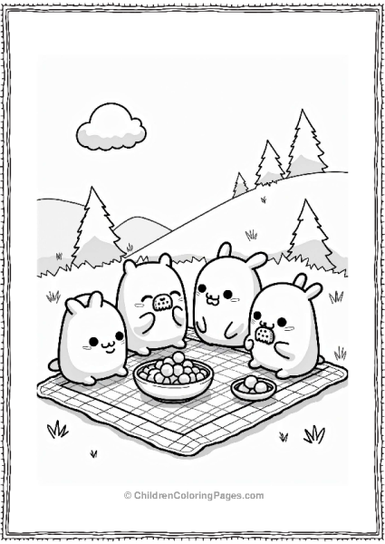 Sumikko Gurashi Picnic Adventure Free PDF Printable