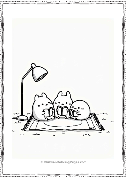 Sumikko Gurashi Reading Together Free PDF Printable
