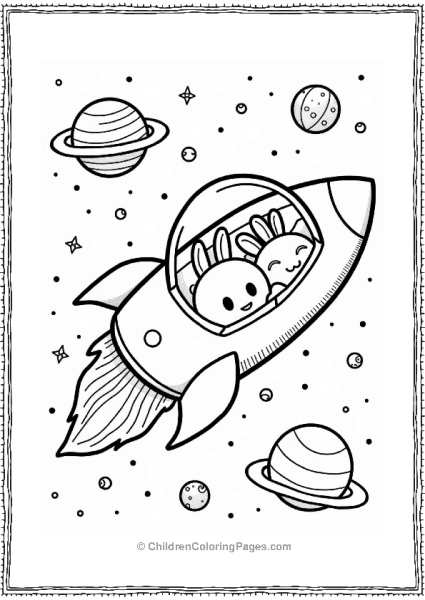 Sumikko Gurashi Space Adventure In Outer Space Free PDF Printable