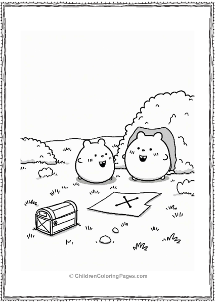 Sumikko Gurashi Treasure Hunt Adventure Free PDF Printable