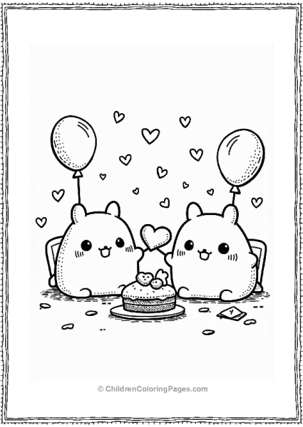 Sumikko Gurashi Valentines Day Party Free PDF Printable