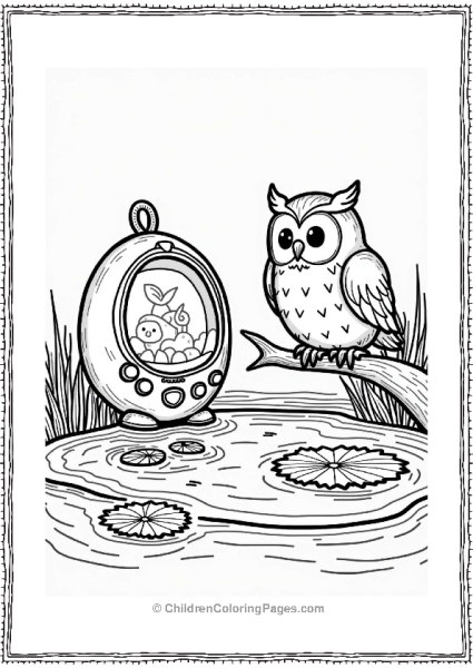 Tamagotchi By A Magical Pond Free PDF Printable