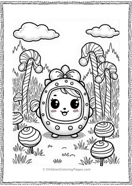 Tamagotchi In Candy Land Adventure Free PDF Printable