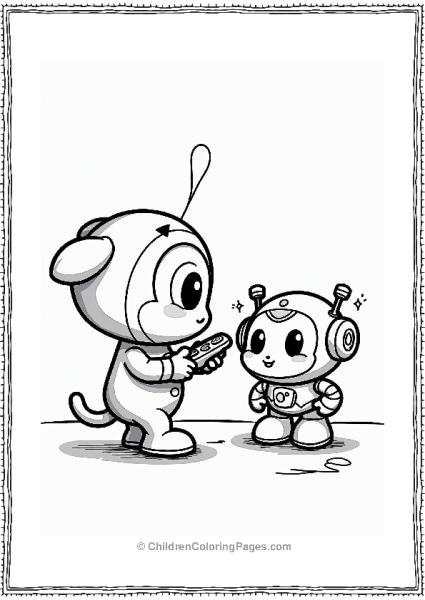 Tamagotchi With Robot Pet Remote Free PDF Printable
