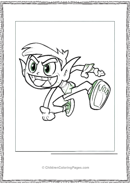 Teen Titans Go Beast Boy Free PDF Printable