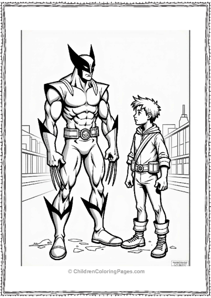 Wolverine And The Young Heros Mission Free PDF Printable