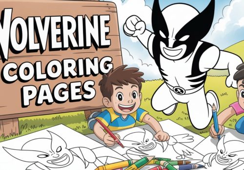 Wolverine Coloring Pages – Free PDF Printables 🦸‍♂️🐺💪