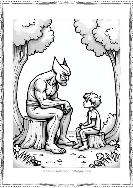 Wolverines Wisdom With A Young Hero Free PDF Printable