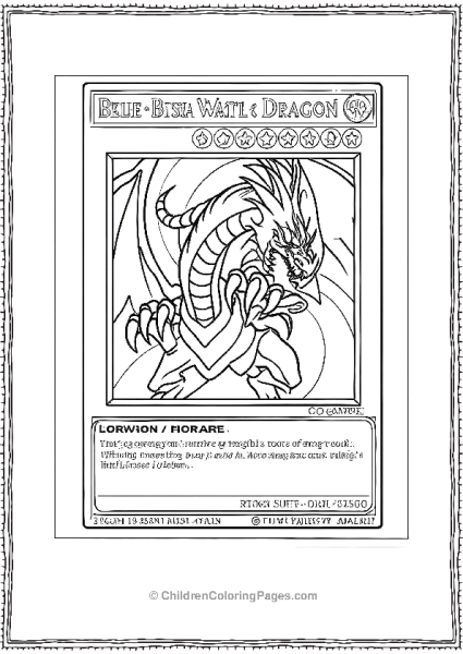 Yu Gi Oh Bele Bisia Watl And Dragon Free PDF Printable