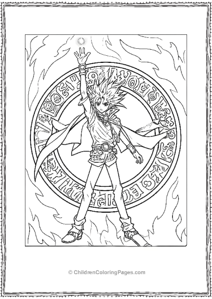 Yu Gi Oh Character Image Free PDF Printable