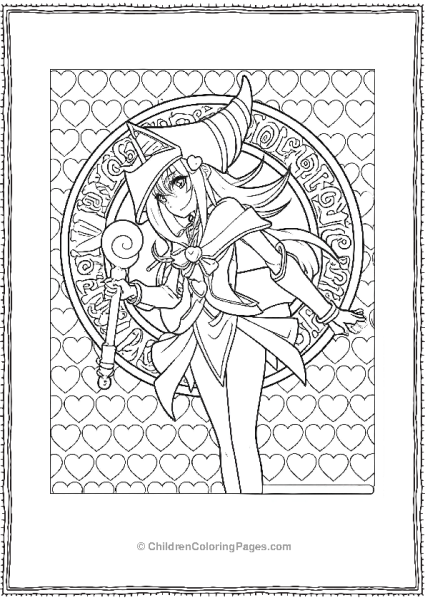Yu Gi Oh Dark Magician Girl Free PDF Printable