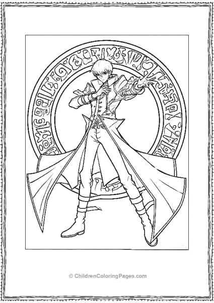Yu Gi Oh Proud Pose Free PDF Printable