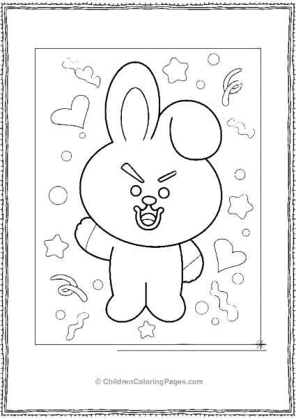BT21 Cooky Free PDF Printable