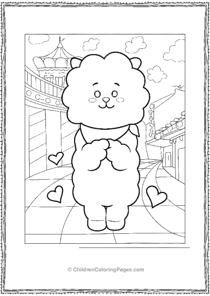 BT21 RJ Free PDF Printable