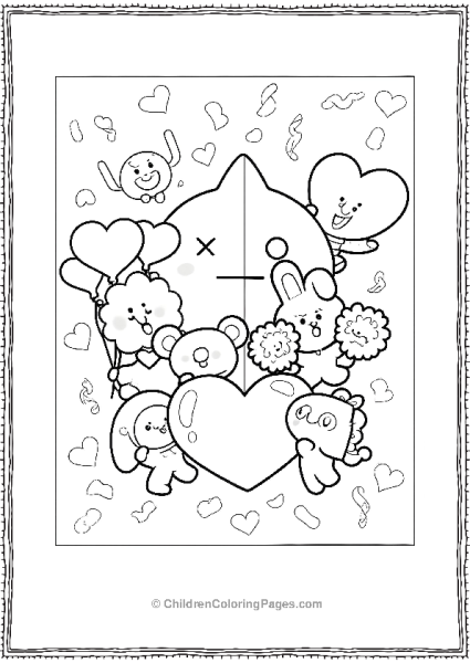 BT21 Free PDF Printable