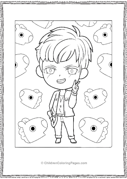 BTS J Hope Free PDF Printable