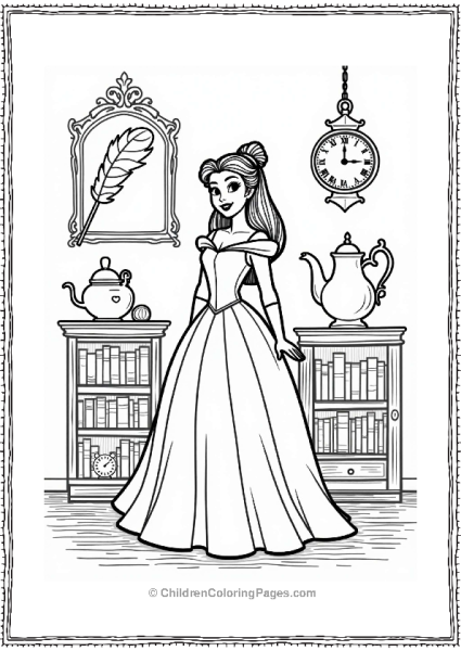 Belle And The Enchanted Objects Free PDF Printable