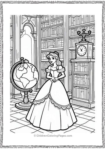 Belle In The Beasts Library Free PDF Printable