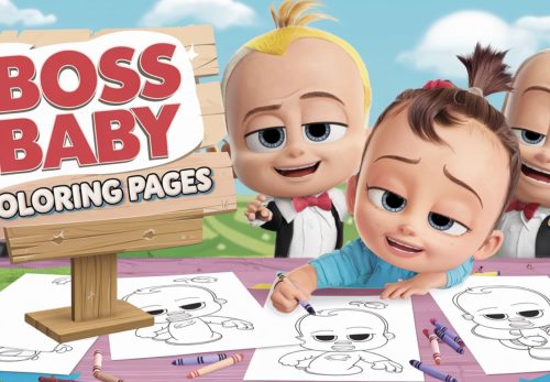Boss Baby Coloring Pages – Free PDF Printables 🧒🍼👶💼
