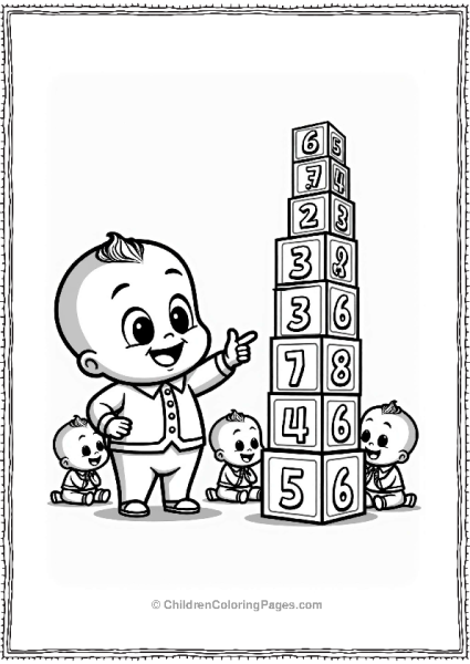 Boss Baby Fun With Numbers Free PDF Printable