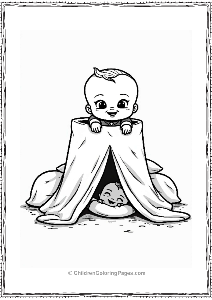 Boss Baby In A Blanket Fort Free PDF Printable