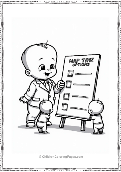 Boss Baby Nap Time Proposal Free PDF Printable