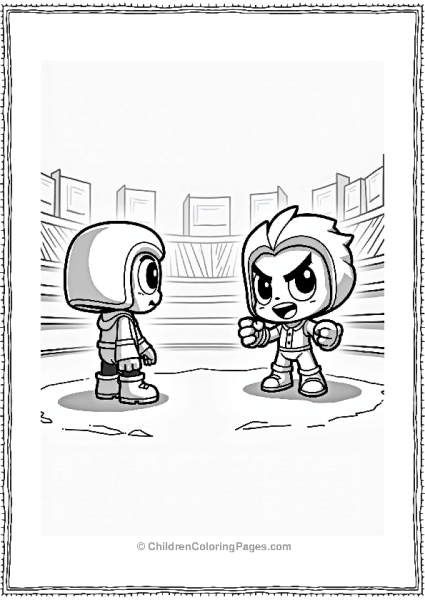 Brawl Stars Character In Arena Showdown Free PDF Printable