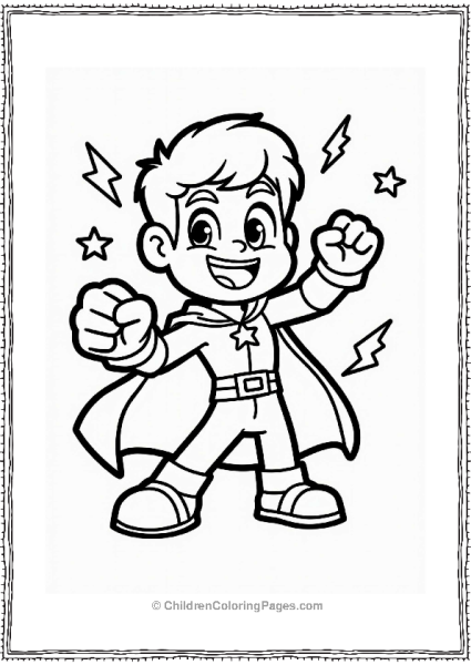 Brawl Stars Character In Dynamic Pose Free PDF Printable