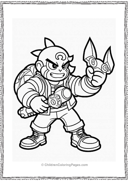Brawl Stars Character Ready For Battle Free PDF Printable