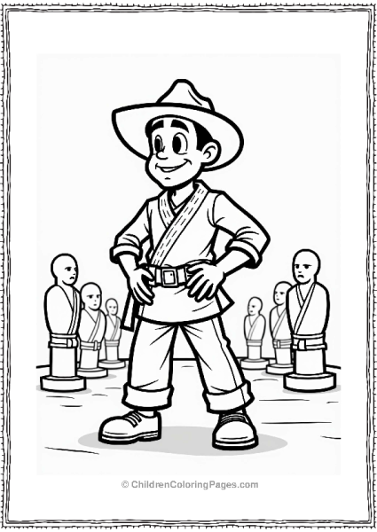 Brawl Stars Colt Training In A Dojo Free PDF Printable