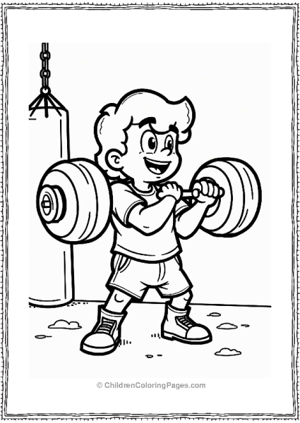 Brawl Stars El Primo Lifting Weights In A Gym Free PDF Printable