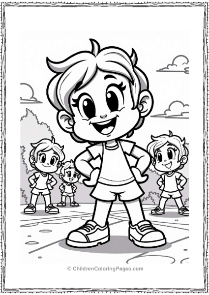 Brawl Stars Pam Leading Fitness Class For Brawlers Free PDF Printable