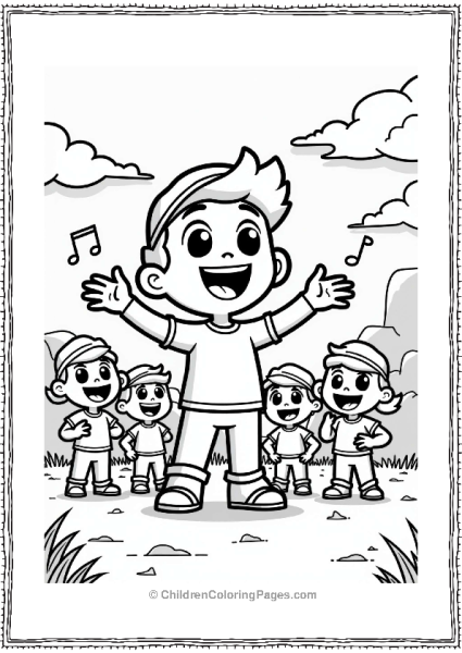 Brawl Stars Poco Leading Brawlers In A Singing Exercise Free PDF Printable