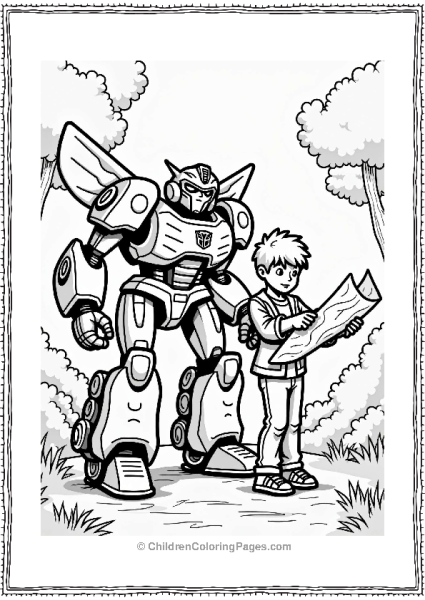Bumblebee And The Boys Adventure Free PDF Printable