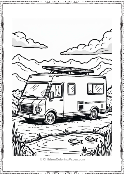 Camper RV Green Energy RV By The Lake Free PDF Printable