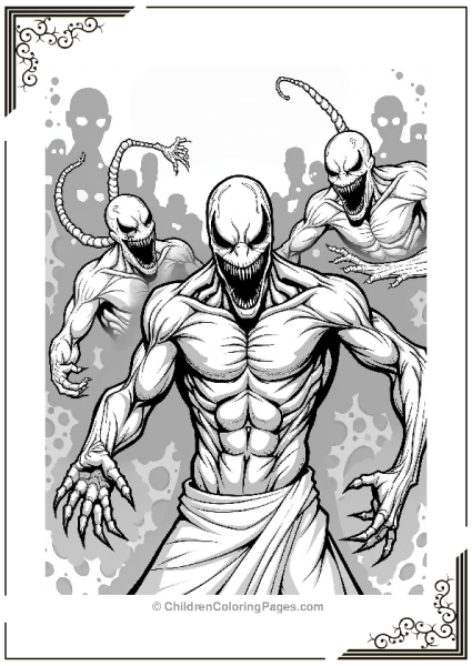 Carnage Among Spooky Shadows Free PDF Printable