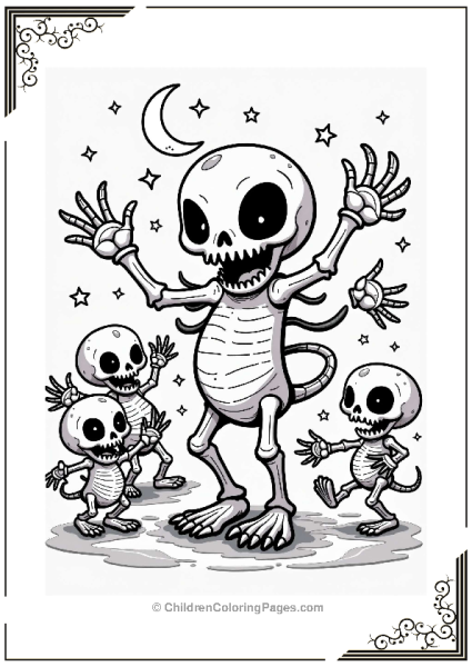 Carnage Dancing With Skeletons Free PDF Printable