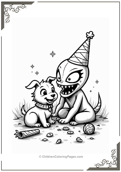 Carnage Playing With A Mischievous Dog Free PDF Printable