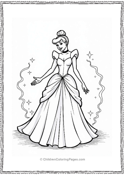 Cinderellas Magical Transformation Free PDF Printable